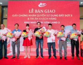 Lễ trao sổ Sài Gòn Land 2