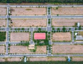 Góc nhìn từ trên cao khu nhà ở sài gòn land 2